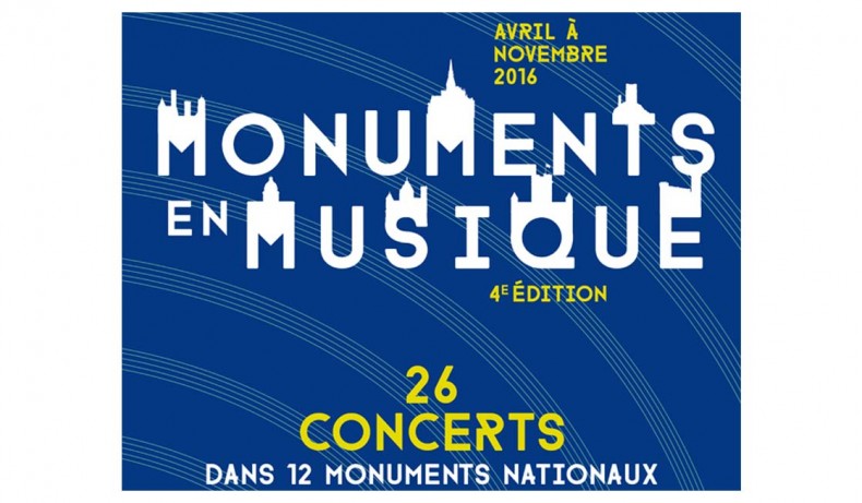 Affiche de Monuments en Musique 2016